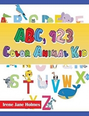 Book Cover for ABC 123 Color Animal Kid Book Cover for ABC 123 Color Animal Kid