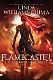 Book Cover for Flamecaster (Shattered Realms, #1)