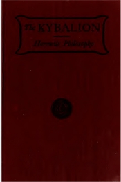 Book Cover for The Kybalion Book Cover for The Kybalion