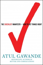 Book Cover for The Checklist Manifesto Book Cover for The Checklist Manifesto