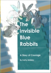 Book Cover for The Invisible Blue Rabbits