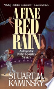Book Cover for A Fine Red Rain Book Cover for A Fine Red Rain