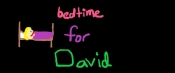 Book Cover for bedtime for david Book Cover for bedtime for david