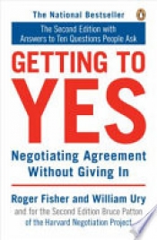 Book Cover for Getting to Yes Book Cover for Getting to Yes