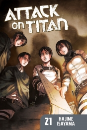 Book Cover for Attack on Titan, Volume 21