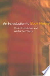 Book Cover for An Introduction to Book History Book Cover for An Introduction to Book History