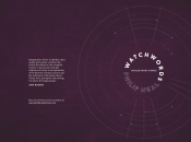 Cover for Watchwords (black and white)