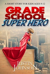 Book Cover for Grade School Super Hero Book Cover for Grade School Super Hero