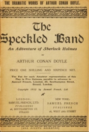 Book Cover for The Speckled Band Book Cover for The Speckled Band