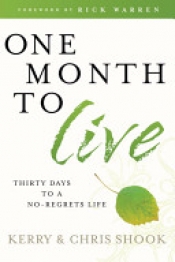 Book Cover for One Month to Live Book Cover for One Month to Live