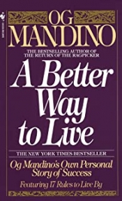 Book Cover for A Better Way to Live Book Cover for A Better Way to Live