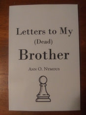Book Cover for Letters to My (Dead) Brother Book Cover for Letters to My (Dead) Brother