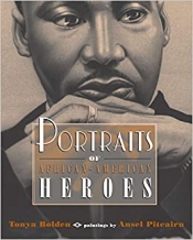 Book Cover for Portraits of African-American Heroes