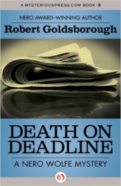 Book Cover for Death on a Deadline (The Nero Wolfe Mysteries Book 2) Book Cover for Death on a Deadline (The Nero Wolfe Mysteries Book 2)