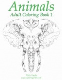 Animals Adult Coloring, Book 1 Animals Adult Coloring, Book 1