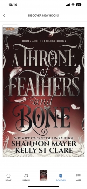 Book Cover for A Throne of Feathers and Bone Book Cover for A Throne of Feathers and Bone