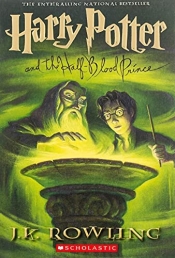 Book Cover for Harry Potter and the Half-Blood Prince (Harry Potter series, #6) by J.K. Rowling.