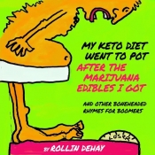 Book Cover for My keto diet went to pot after the marijuana edibles I got Book Cover for My keto diet went to pot after the marijuana edibles I got