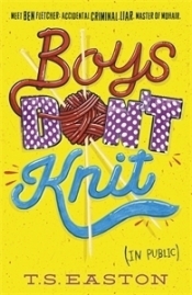 Book Cover for Boys Don't Knit (In Public)