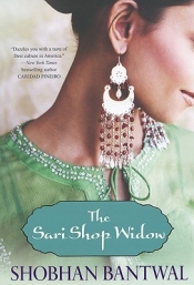 Book Cover for the sari shop widow Book Cover for the sari shop widow