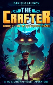 Book Cover for The Crafter: A Kid’s LitRPG/Gamelit Adventure