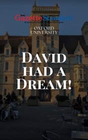 Book Cover for David Had A Dream!