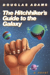 Book Cover for Hitchiker's Guide to the Galaxy Book Cover for Hitchiker's Guide to the Galaxy
