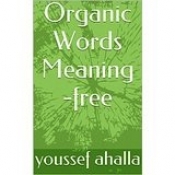 Book Cover for organic words meaning-free Book Cover for organic words meaning-free